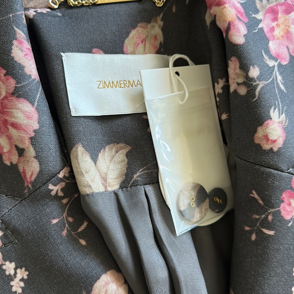 Zimmermann fleeting blazer size us 6 - Picture 2 of 6